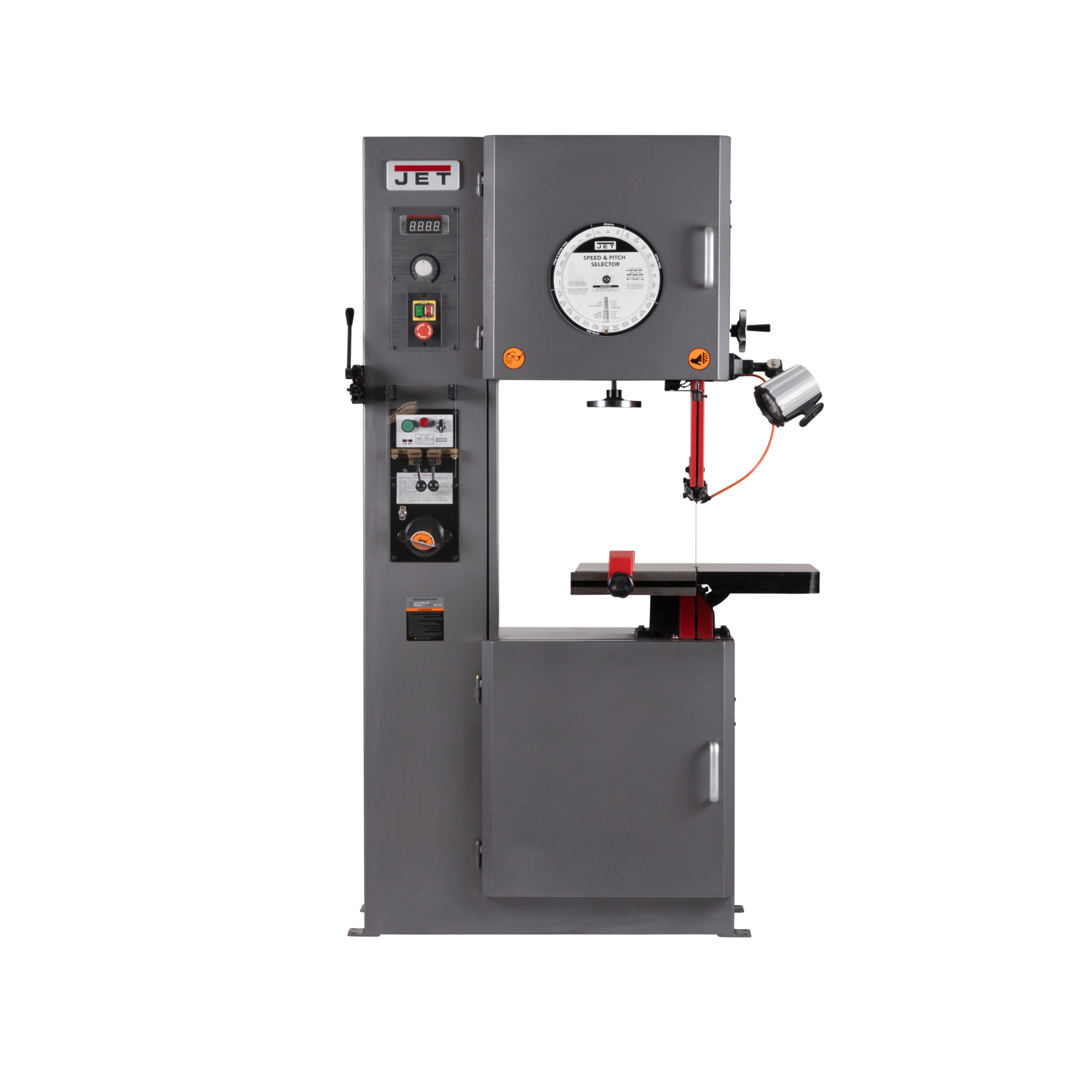 JET 18" Continuous Variable Speed Vertical Bandsaw VBS-1813VS-DC